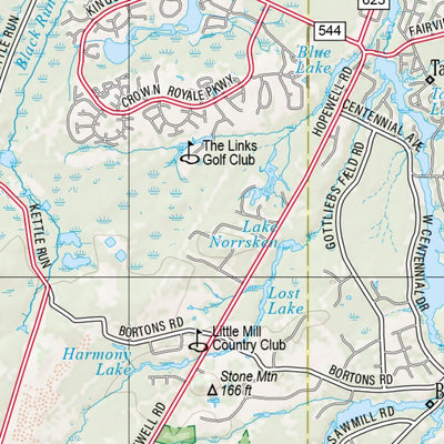 New Jersey Atlas & Gazetteer Page 55 Preview 2