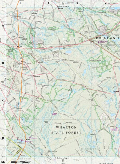 New Jersey Atlas & Gazetteer Page 56 Preview 1