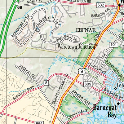 New Jersey Atlas & Gazetteer Page 58 Preview 3