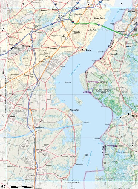 New Jersey Atlas & Gazetteer Page 60 Preview 1