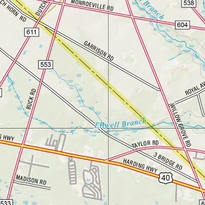 New Jersey Atlas & Gazetteer Page 62 Preview 2