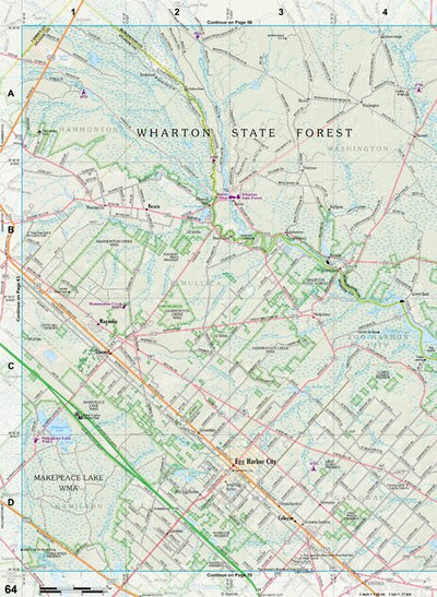New Jersey Atlas & Gazetteer Page 64 Preview 1