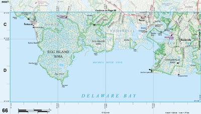 New Jersey Atlas & Gazetteer Page 66 Inset Preview 1