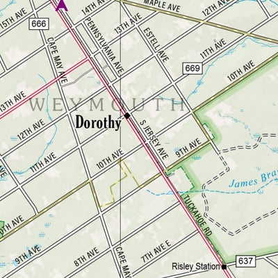 New Jersey Atlas & Gazetteer Page 69 Preview 3