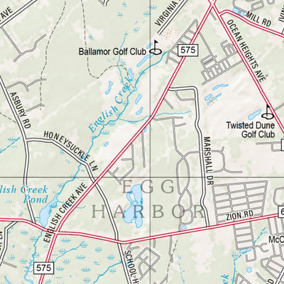 New Jersey Atlas & Gazetteer Page 70 Preview 2