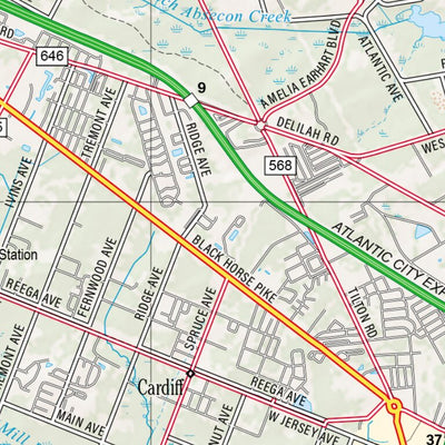 New Jersey Atlas & Gazetteer Page 70 Preview 3