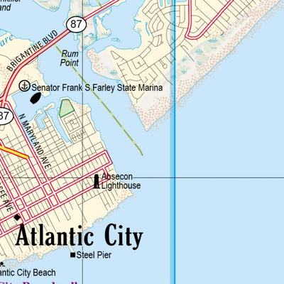 New Jersey Atlas & Gazetteer Page 71 Preview 2