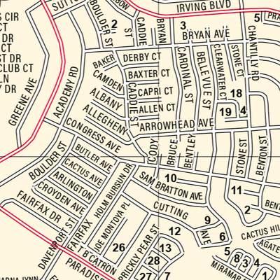 New Mexico Atlas & Gazetteer Albuquerque 1 Preview 3