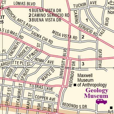 New Mexico Atlas & Gazetteer Albuquerque 5 Preview 3