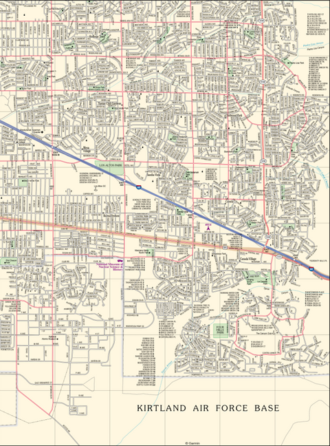 New Mexico Atlas & Gazetteer Albuquerque 6 Preview 1