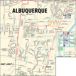 New Mexico Atlas & Gazetteer Albuquerque 7 Preview 1