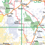 New Mexico Atlas & Gazetteer Overview Map Preview 2
