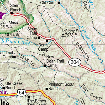 New Mexico Atlas & Gazetteer Page 17 Preview 3