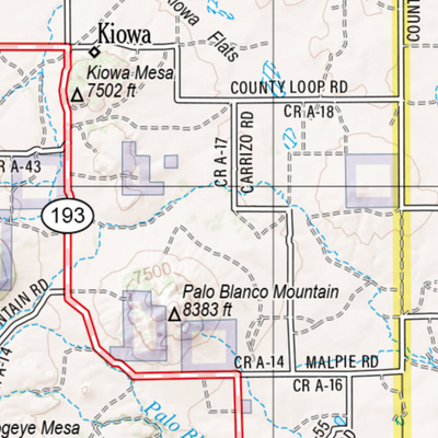 New Mexico Atlas & Gazetteer Page 18 Preview 2