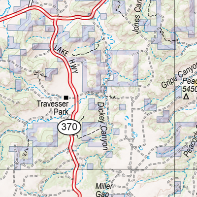 New Mexico Atlas & Gazetteer Page 19 Preview 3