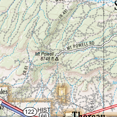 New Mexico Atlas & Gazetteer Page 21 Preview 3