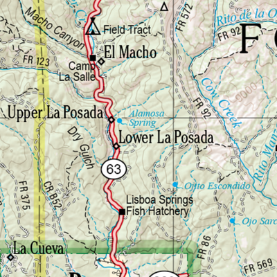New Mexico Atlas & Gazetteer Page 24 Preview 2