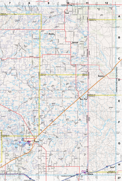 New Mexico Atlas & Gazetteer Page 27 Preview 1