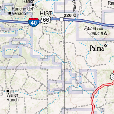New Mexico Atlas & Gazetteer Page 32 Preview 3