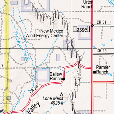 New Mexico Atlas & Gazetteer Page 34 Preview 2