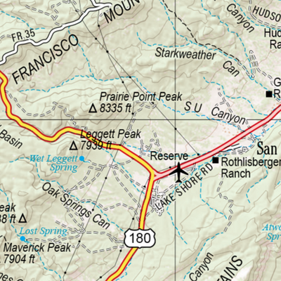 New Mexico Atlas & Gazetteer Page 36 Preview 2
