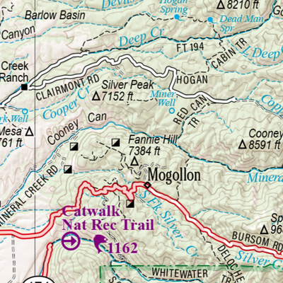 New Mexico Atlas & Gazetteer Page 36 Preview 3