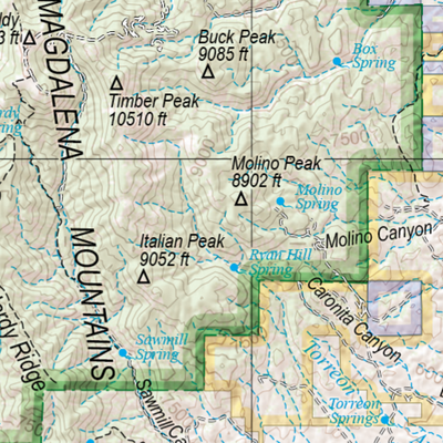 New Mexico Atlas & Gazetteer Page 38 Preview 3