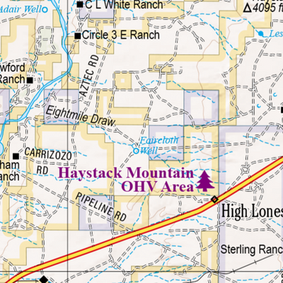 New Mexico Atlas & Gazetteer Page 42 Preview 3