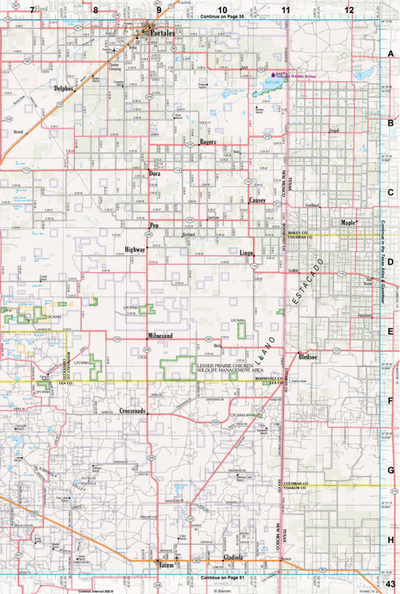 New Mexico Atlas & Gazetteer Page 43 Preview 1