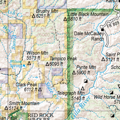 New Mexico Atlas & Gazetteer Page 44 Preview 3