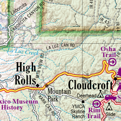 New Mexico Atlas & Gazetteer Page 48 Preview 3