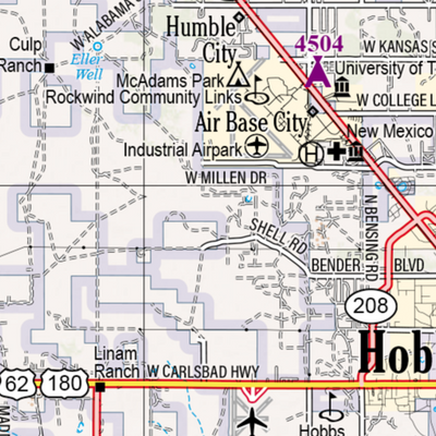 New Mexico Atlas & Gazetteer Page 51 Preview 2