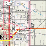 New Mexico Atlas & Gazetteer Page 51 Preview 3