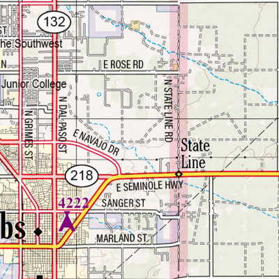 New Mexico Atlas & Gazetteer Page 51 Preview 3