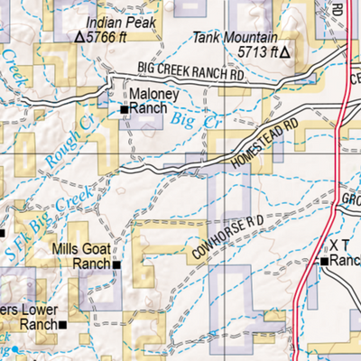 New Mexico Atlas & Gazetteer Page 52 Preview 2