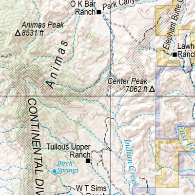 New Mexico Atlas & Gazetteer Page 52 Preview 3