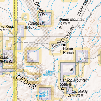 New Mexico Atlas & Gazetteer Page 53 Preview 3