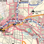 New Mexico Atlas & Gazetteer Page 55 Preview 2