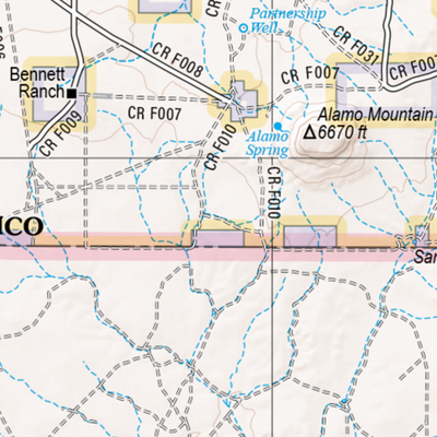 New Mexico Atlas & Gazetteer Page 56 Preview 2