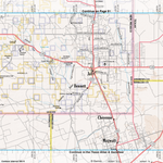 New Mexico Atlas & Gazetteer Page 57 Inset Preview 1