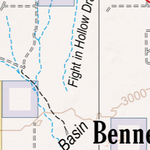 New Mexico Atlas & Gazetteer Page 57 Inset Preview 2