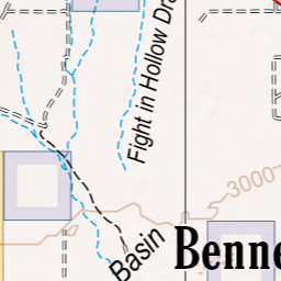 New Mexico Atlas & Gazetteer Page 57 Inset Preview 2