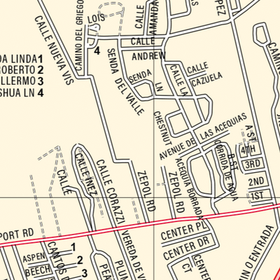 New Mexico Atlas & Gazetteer Sante Fe 1 Preview 3