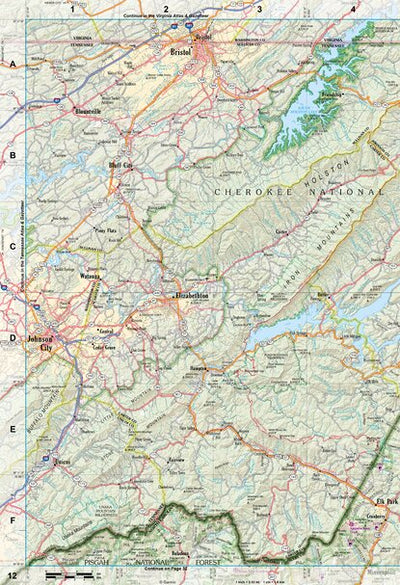 North Carolina Atlas & Gazetteer Page 12 Preview 1