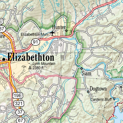 North Carolina Atlas & Gazetteer Page 12 Preview 2