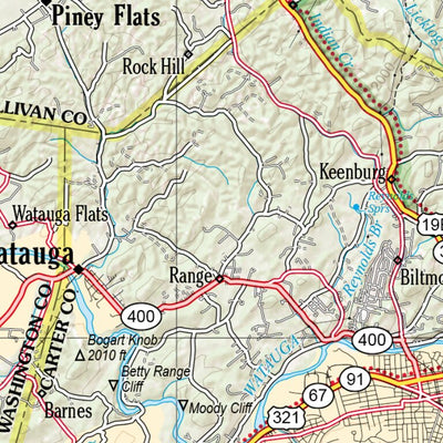North Carolina Atlas & Gazetteer Page 12 Preview 3