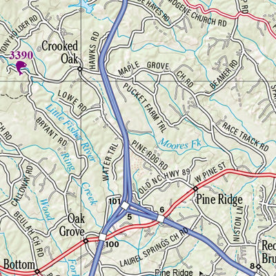 North Carolina Atlas & Gazetteer Page 15 Preview 3