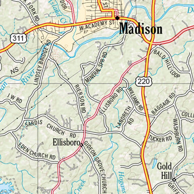 North Carolina Atlas & Gazetteer Page 17 Preview 2