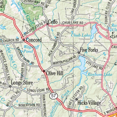 North Carolina Atlas & Gazetteer Page 19 Preview 3