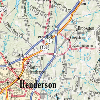 North Carolina Atlas & Gazetteer Page 21 Preview 3